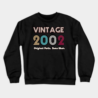 Vintage 2002 Original Parts. Some Ware Crewneck Sweatshirt